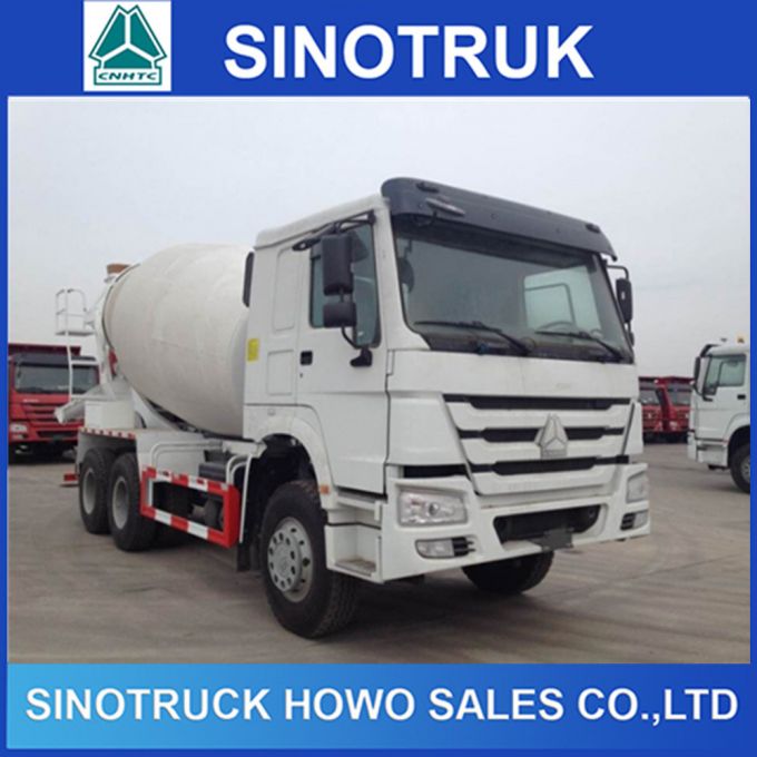 6 8 9 10cbm Cement Tank Concrete Transit Mixer Truck 