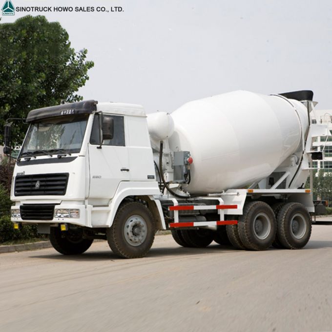 HOWO 6X4 Tanker Truck Capacity 10 Cubic Meter Concrete Mixer Truck 