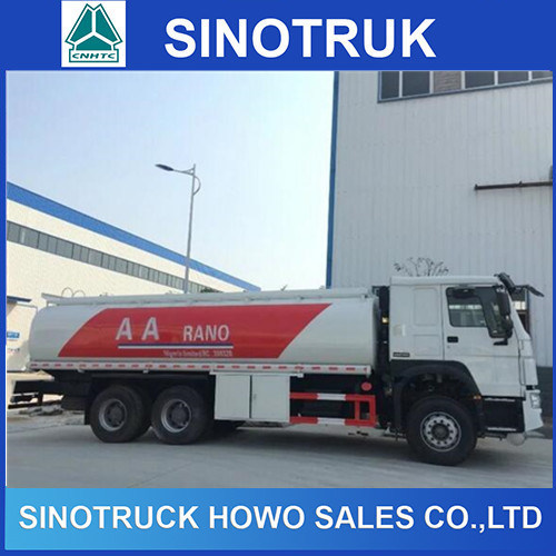 6X4 336HP Fuel Delivery Truck, Sinotruk Oil Tanker Truck 