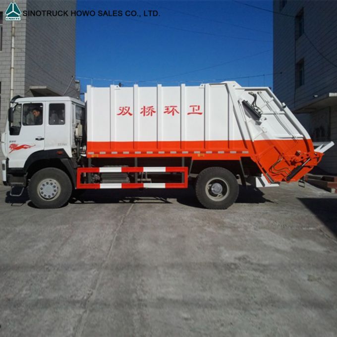 HOWO 6X4 Hydraulic Garbage Truck with Good Price 