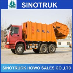 2015 Garbage Truck, Sinotruk HOWO 6X4 Compactor Garbage Truck