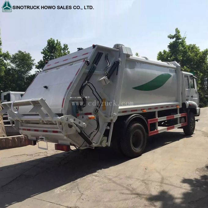 6X4 10 Wheeler Sinotruck HOWO Compactor Garbage Truck 