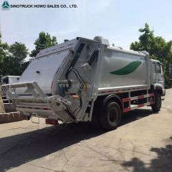 6X4 10 Wheeler Sinotruck HOWO Compactor Garbage Truck