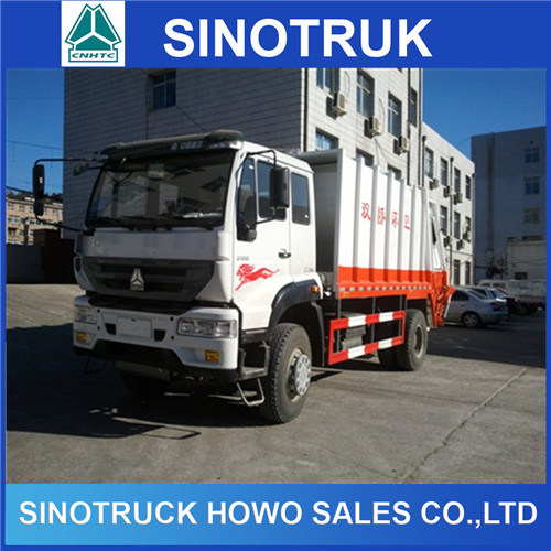 Sinotruk HOWO Rubbish Truck Compression Garbage Truck 