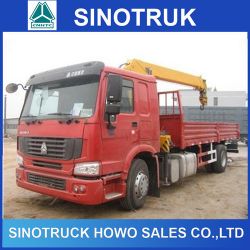 Sino Truck HOWO 6X4 8tons Truck Mounted Crane Lorry for Sale