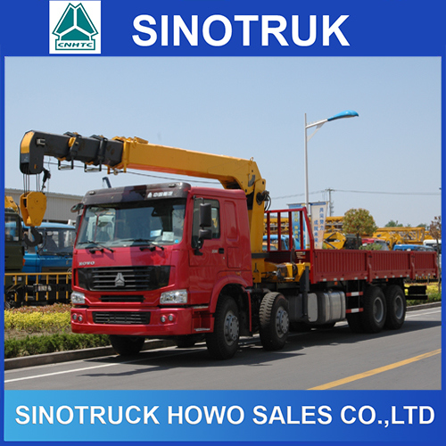 10 Ton Telescopic Boom Truck Mounted Crane 