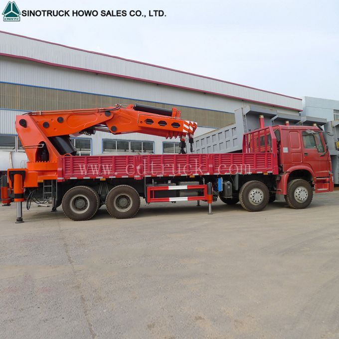 Sinotruk 5t to 10t 12t Crane Truck Mounted Crane 