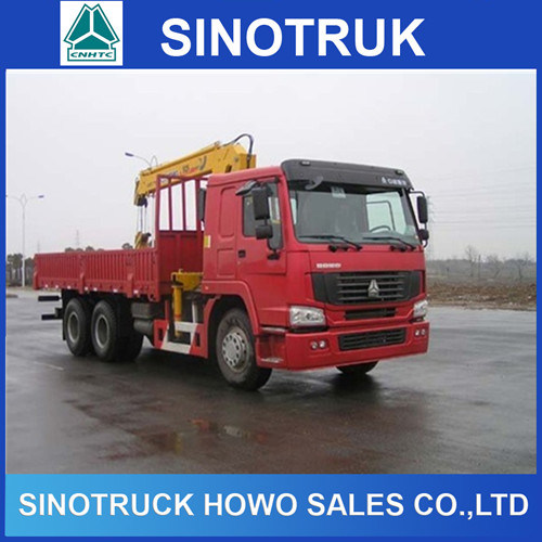 10ton HOWO Truck Mounted Crane with Best Crane 