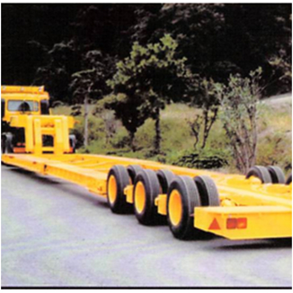 China Heavy Loading Flat Bed Trailer 