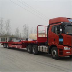 China Heavy Loading Flat Bed Truck