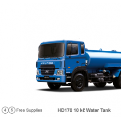 Hyundai Water Tank Truck with 10000-25000 L Volume