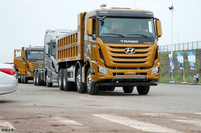 New Hyundai 8X4 Dumper Truck with 30-40 Loading 