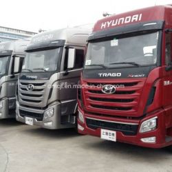 New Hyundai 440 and 520 HP 6X4 Tractor Truck with Engine Brake and Retarder