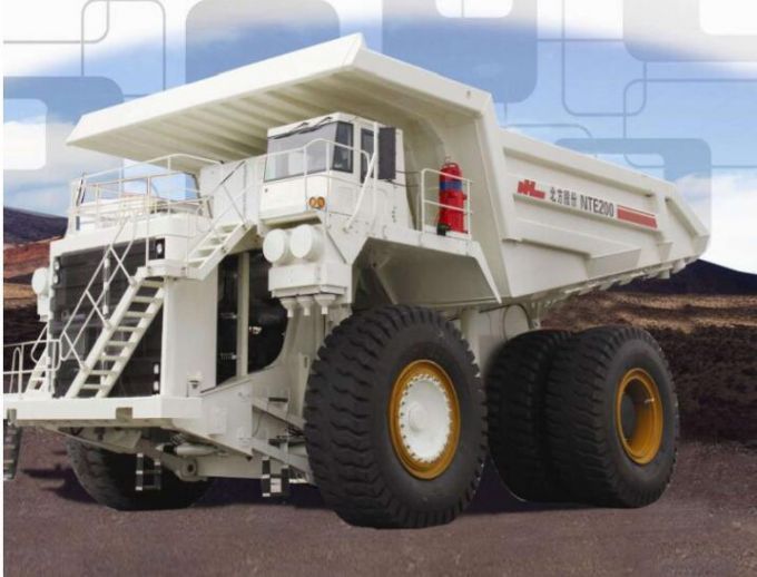Terex Electric Wheel Mining Dump Truck Model Nte200 