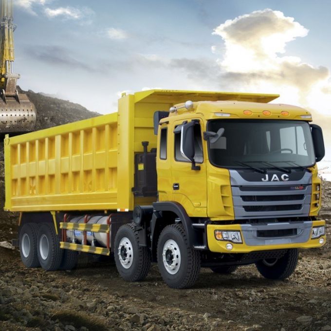 JAC 8*4 Hfc3310kr1lt Dump Truck/Tipper Truck Images 1