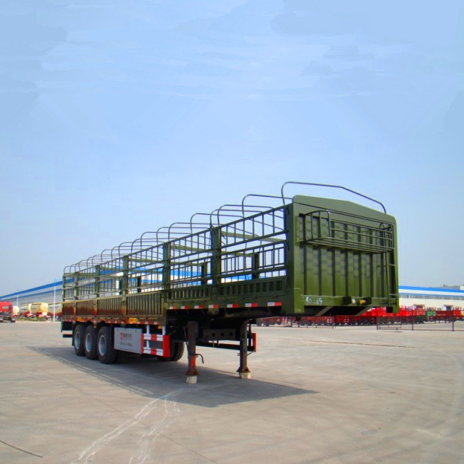 Tht 3 Axles Box / Stake Semi-Trailer 