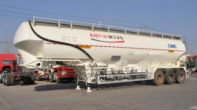 Vertical Type Cement Tank Semi-Trailer Images 1