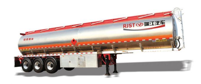 Rjst Wl9400gry Aluminum Fuel Tank Semi-Trailer Images 1