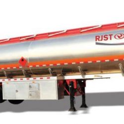 Rjst Wl9400gry Aluminum Fuel Tank Semi-Trailer