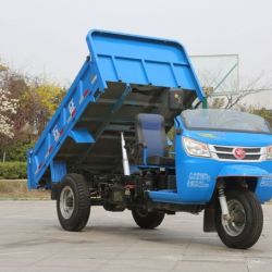 Waw Chinese Diesel Dump Three Wheel Truck for Sale (WD3B3525103)