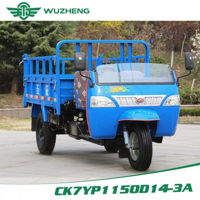 Chinese Cargo Diesel Motorized 3-Wheel Tricycle for Sale 