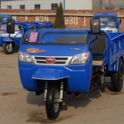 Chinese Waw Diesel Three-Wheeler with Sunshade for Sale