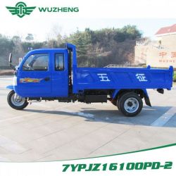 Chinese Waw Cargo Diesel Motorized 3-Wheel Tricycle with Cabin (WD3P5530206)