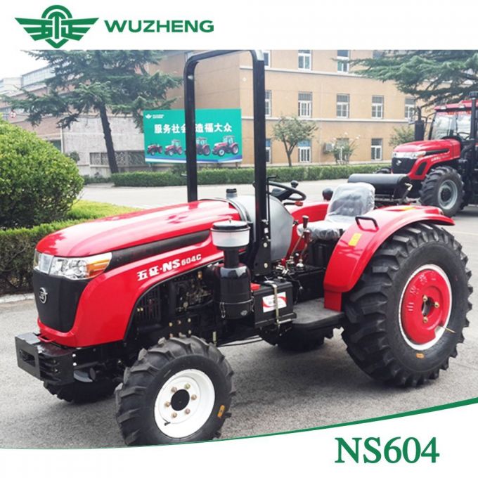 Waw Medium 4 Wheel 60HP Farm Tractor for Sale From China 