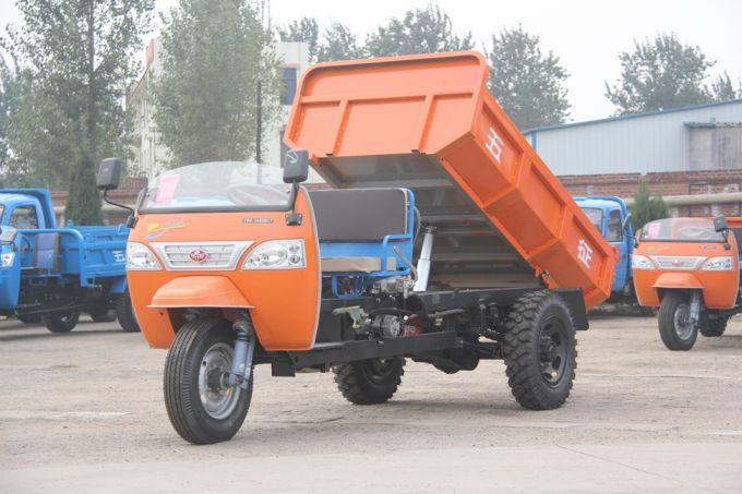 Dump Diesel Waw 3 Wheel Tricycle From China for Sale 