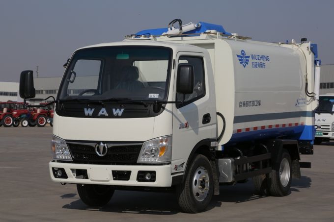 8 Cubic Metre Garbage Truck 