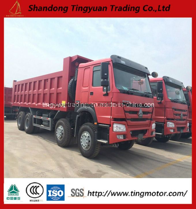 8X4 12 Wheels Sinotruk HOWO Dump Truck/Tipper 