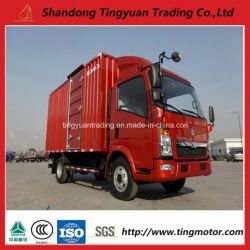 Sinotruk HOWO 4*2 Box Truck with High Quality