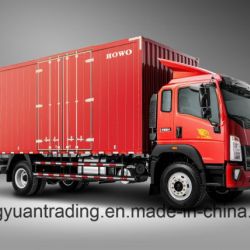 HOWO 4X2 Light Truck Box Truck with High Quality