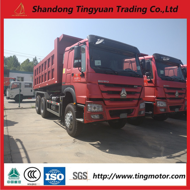 Sinotruk HOWO 6*4 Dump Truck 371/336 HP Diesel Engine 