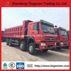 12 Wheels 25cubics China HOWO Dump Truck, Tipper with Superb Efficiency