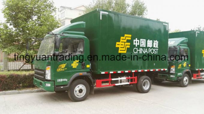 4*2 China Postal Sinotruk HOWO Light Truck for Transportation 