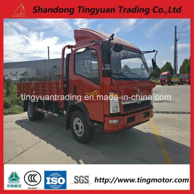 Sinotruck HOWO 4X2 Light Cargo Truck 5 Ton for Sale 