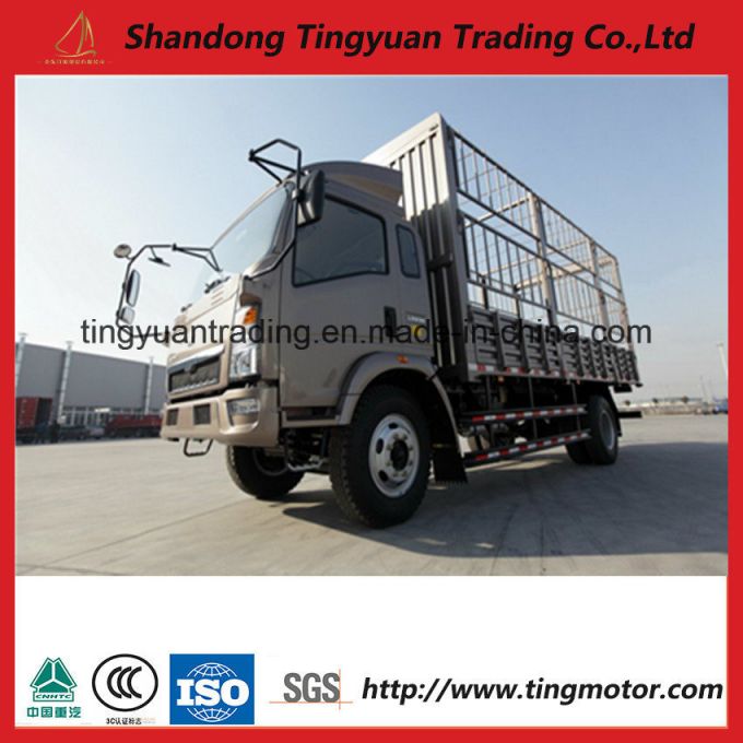 HOWO 4X2 Light Trucks 5 Ton Cargo Truck for Sale 