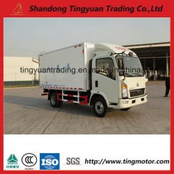 China 6 Wheels Sinotruk HOWO Refrigerator Truck Sell at a Low Price