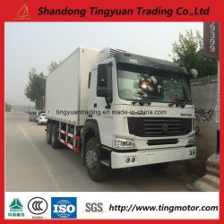 Sinotruk HOWO Van Refrigerator Truck for Sea Food Transport