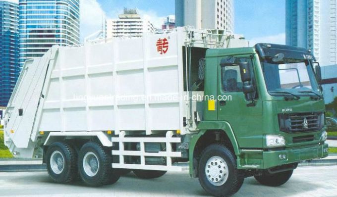 HOWO 6*4 Garbage Truck with High Quality 