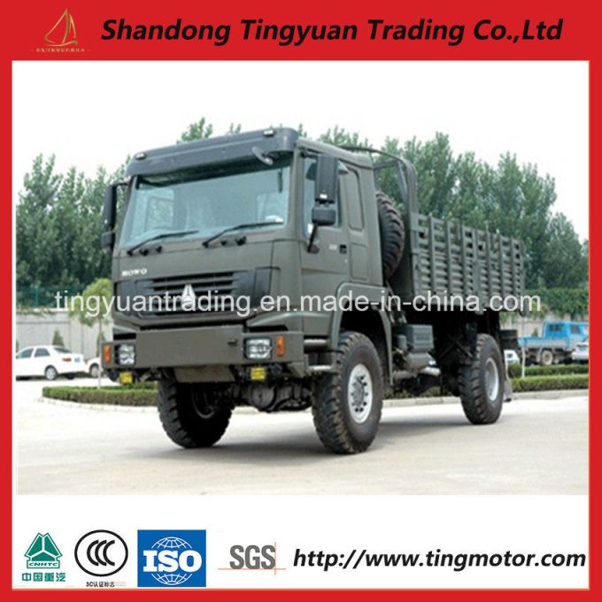 Sinotruk HOWO Special Vehicle 4 X4 Cargo Truck for Sale 