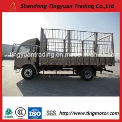 China HOWO 4X2 Light Fence Cargo Truck