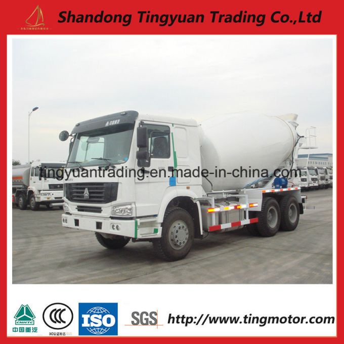 HOWO 10 Wheel Mixer Truck 10cbm371 HP 