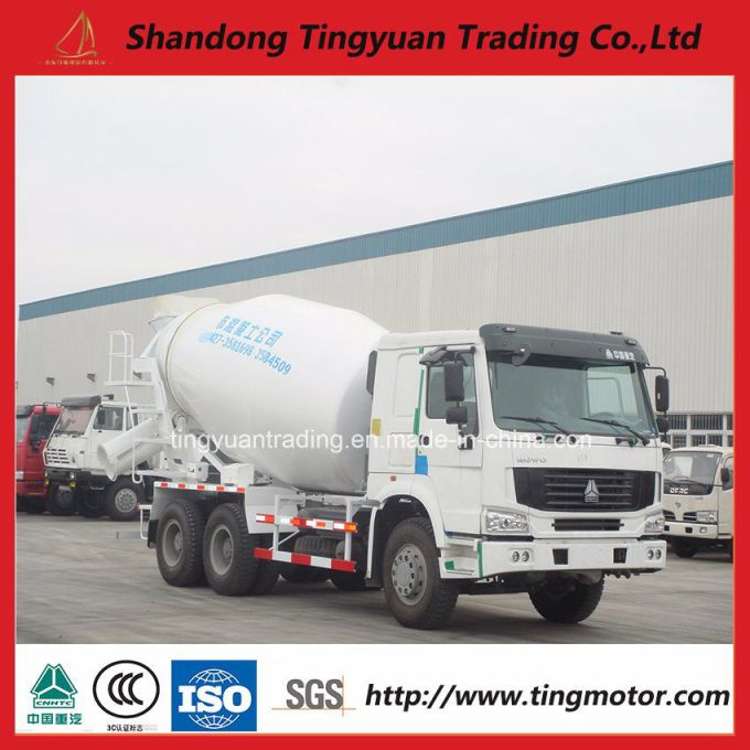 10cubic HOWO Mixer Truck/Concrete Mixer with High Quality 