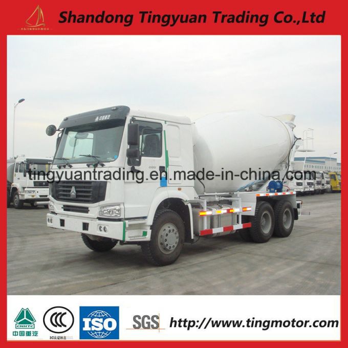 HOWO 10m3 Concrete Mixer Truck 371 HP 