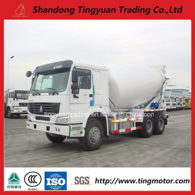 China HOWO 10m3 Concrete Mixer Truck 