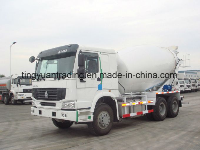 10 Wheels HOWO Concrete Mixer Truck with Low Price 