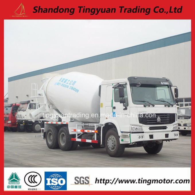 HOWO Mixer Truck/Concrete Mixer with High Capacity 