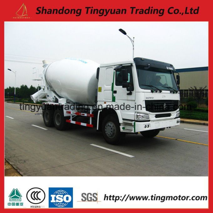 HOWO 10 Wheels Concrete Mixer Truck with High Quality 